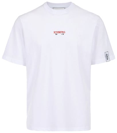 Iceberg Iceberg Charlie Brown Back-Print T-Shirt Wit