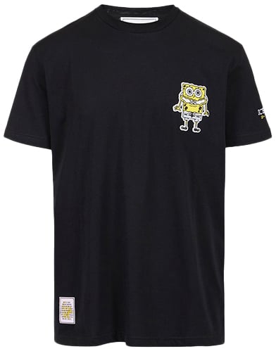 Iceberg Iceberg SpongeBob T-Shirt Zwart
