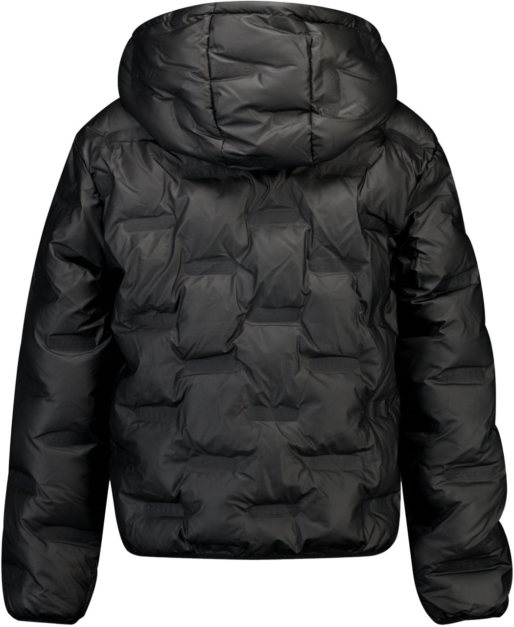 Iceberg Iceberg Kinder Jongens Winterjas In Zwart Zwart