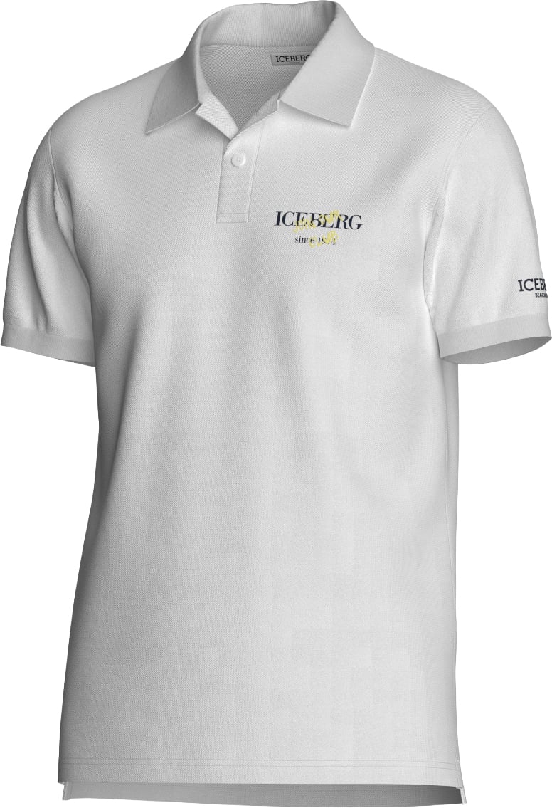Iceberg POLO Var. ICE26MPL01 White Wit