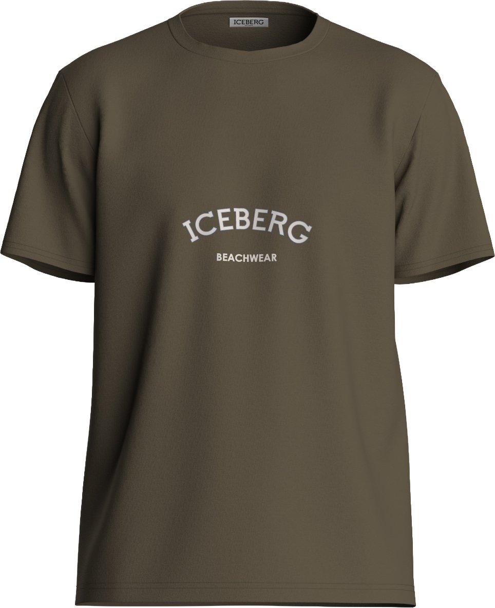 Iceberg T-SHIRT Var. ICE26MTS02 Olive Donkergroen