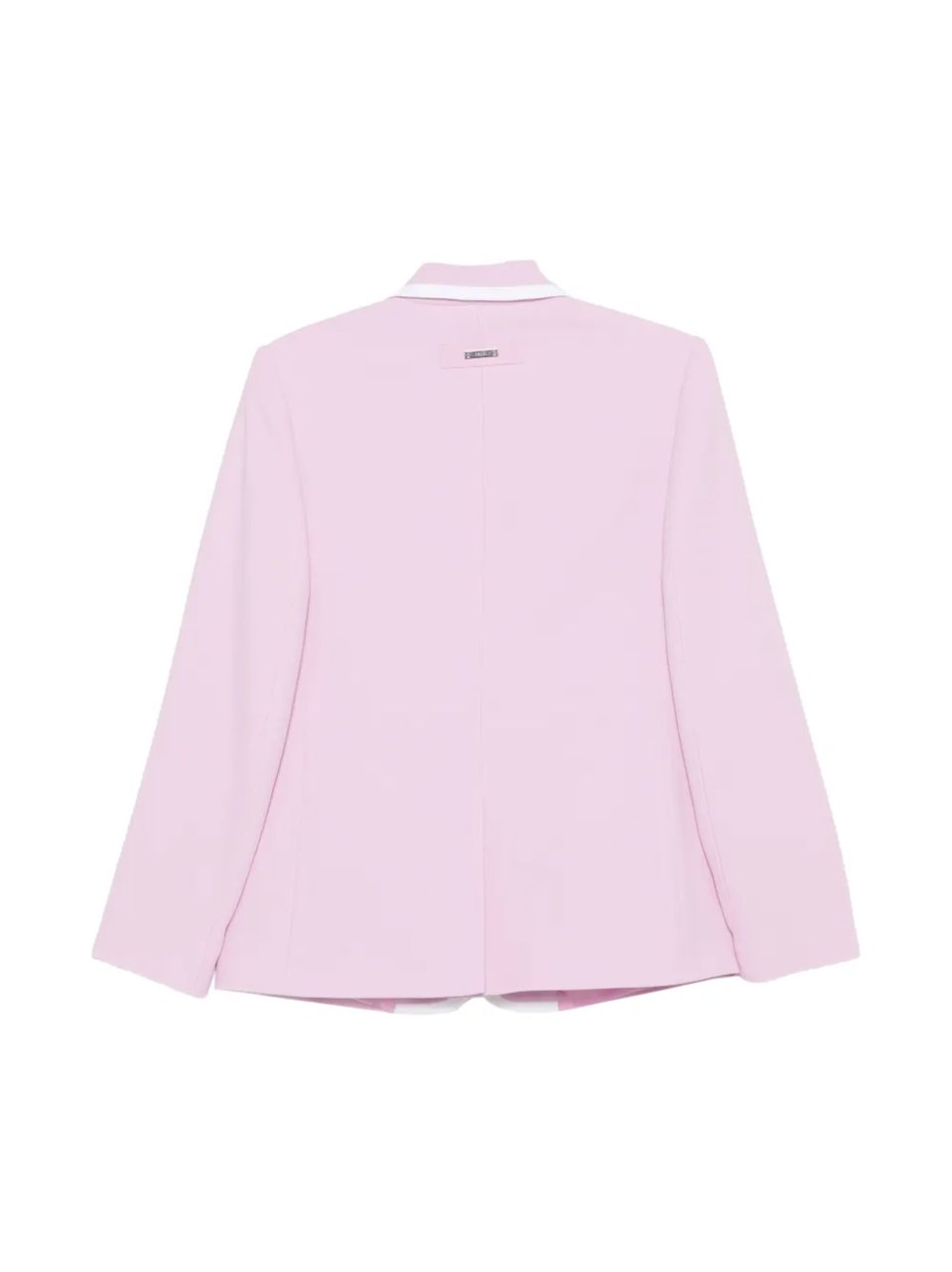 Iceberg Tailored Pastel Pink White Blazer Paars