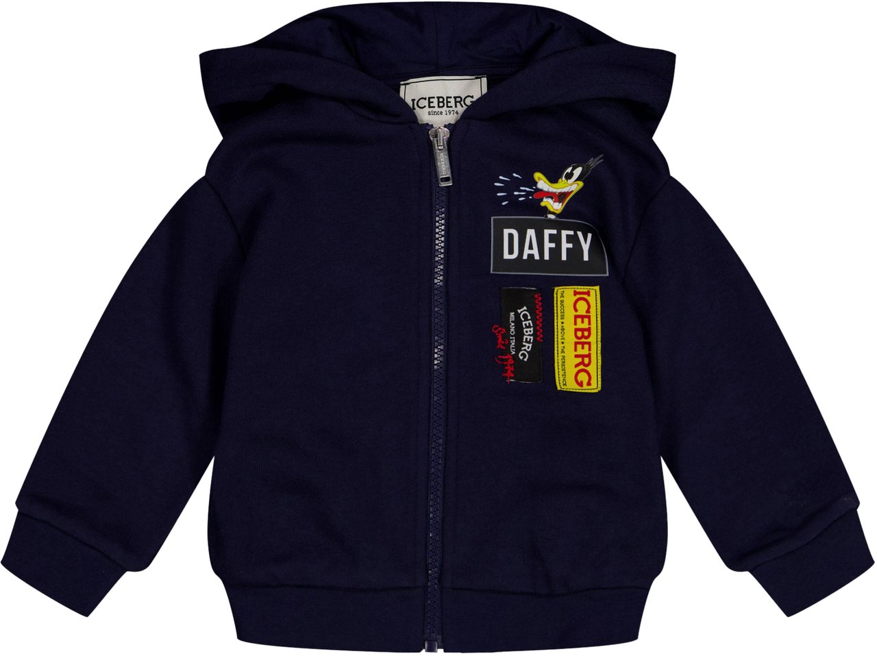 Iceberg Iceberg Baby Jongens Vest In Navy Blauw