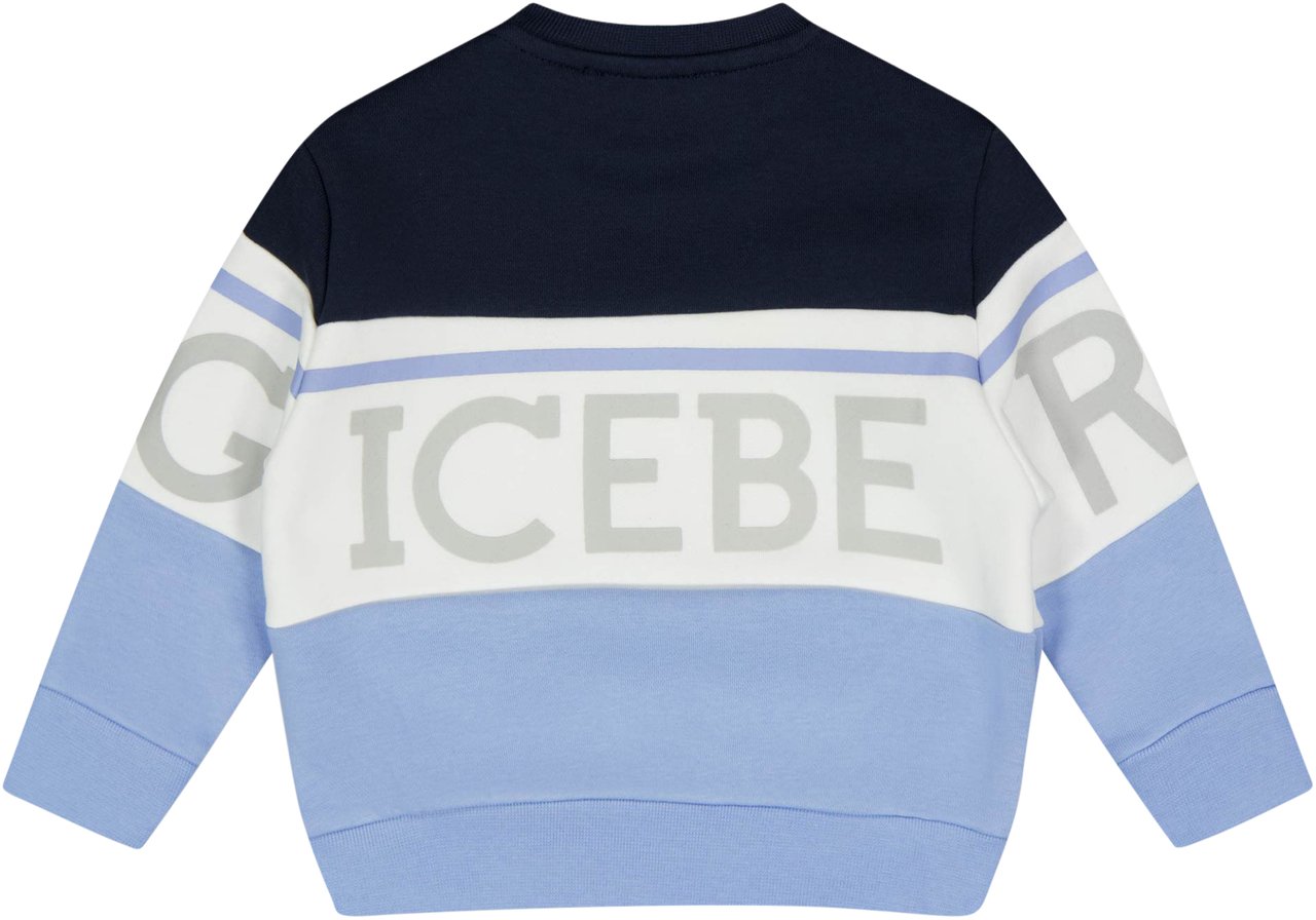 Iceberg Iceberg Baby Jongens Trui In Blauw Blauw