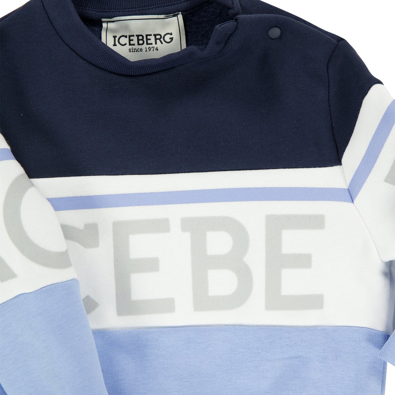 Iceberg Iceberg Baby Jongens Trui In Blauw Blauw