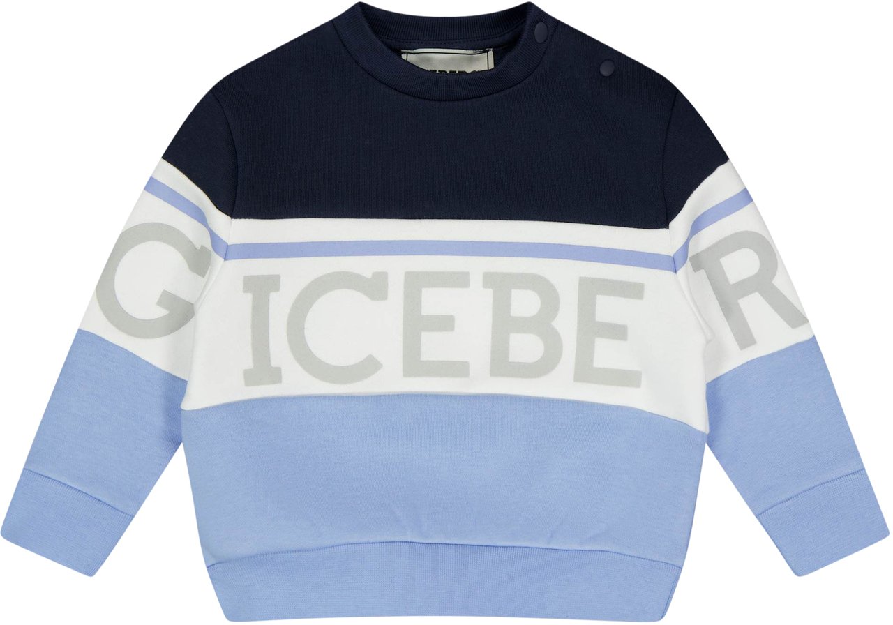 Iceberg Iceberg Baby Jongens Trui In Blauw Blauw