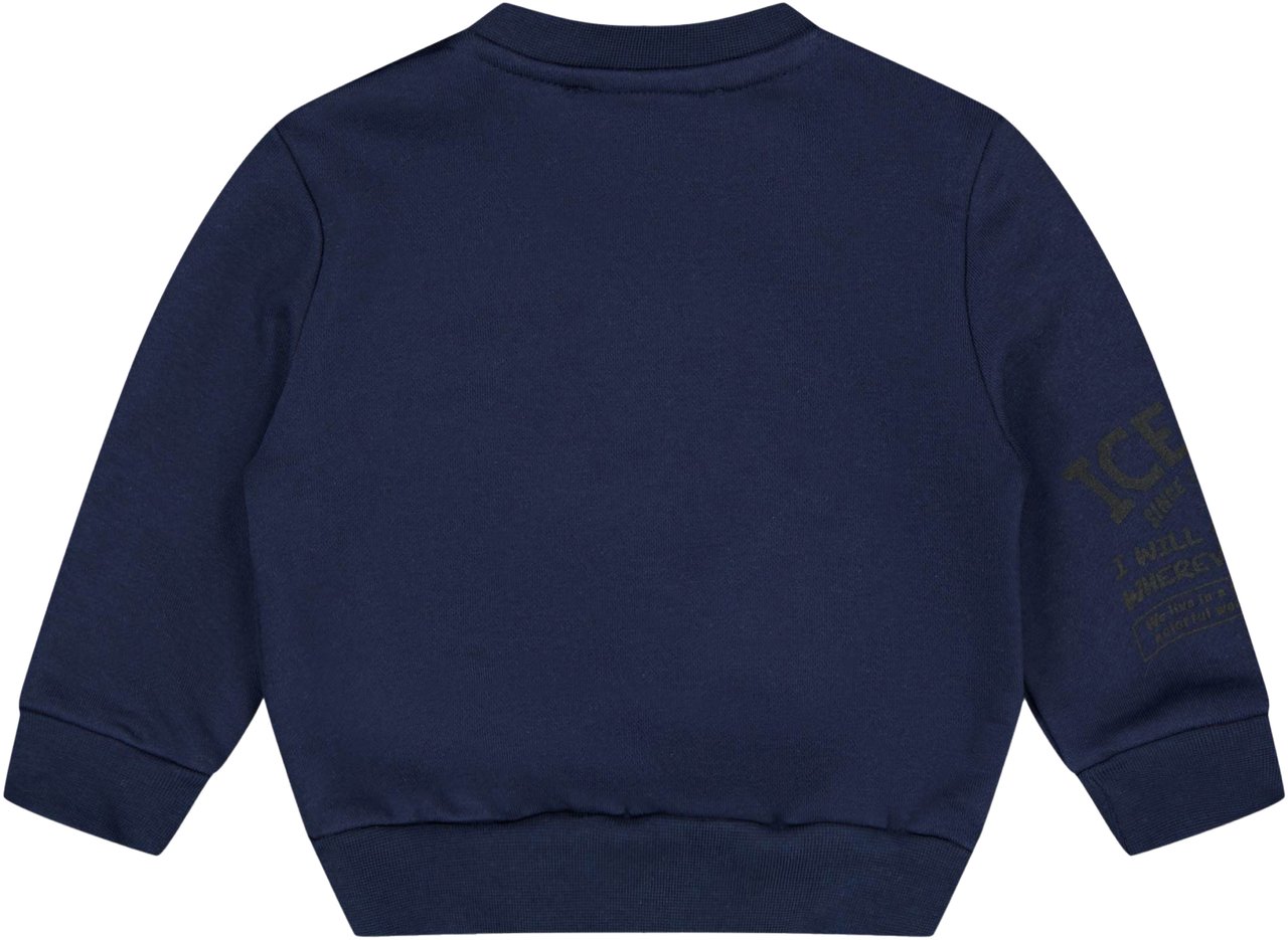 Iceberg Iceberg Baby Jongens Trui In Navy Blauw