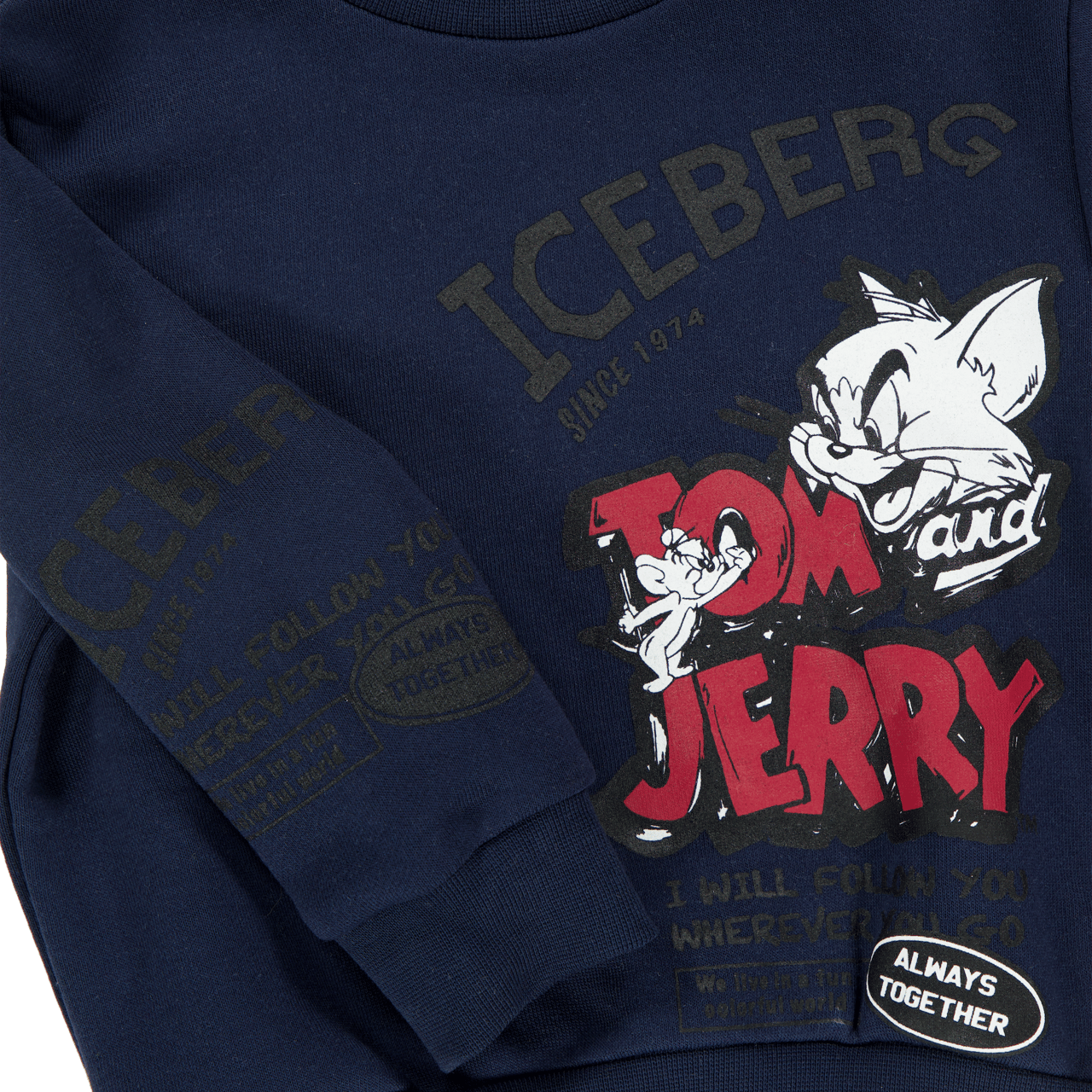 Iceberg Iceberg Baby Jongens Trui In Navy Blauw