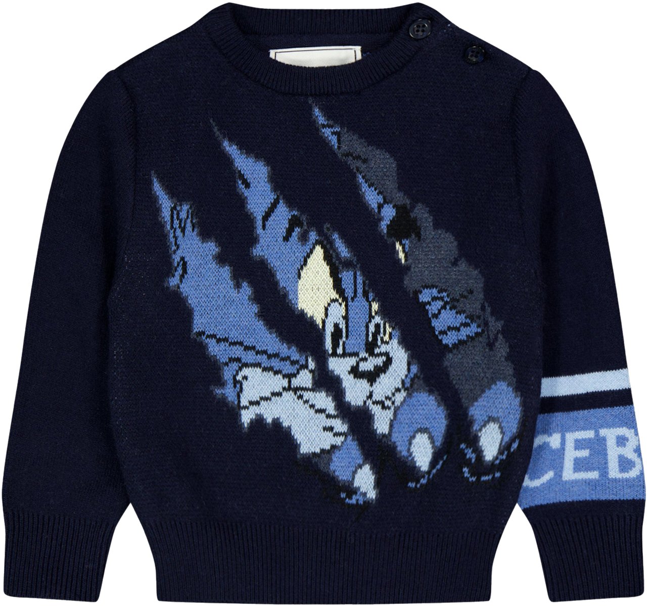 Iceberg Iceberg Baby Jongens Trui In Navy Blauw
