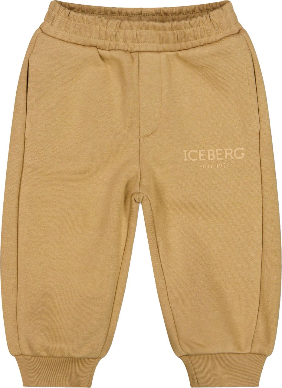 Iceberg Iceberg Baby Jongens Broek In Camel Taupe