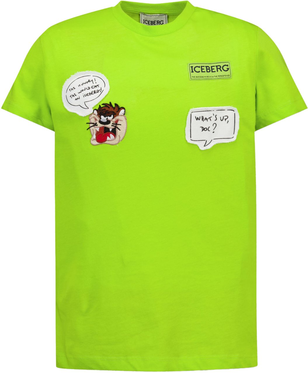 Iceberg Iceberg Kinder Jongens T-Shirt In Lime Geel