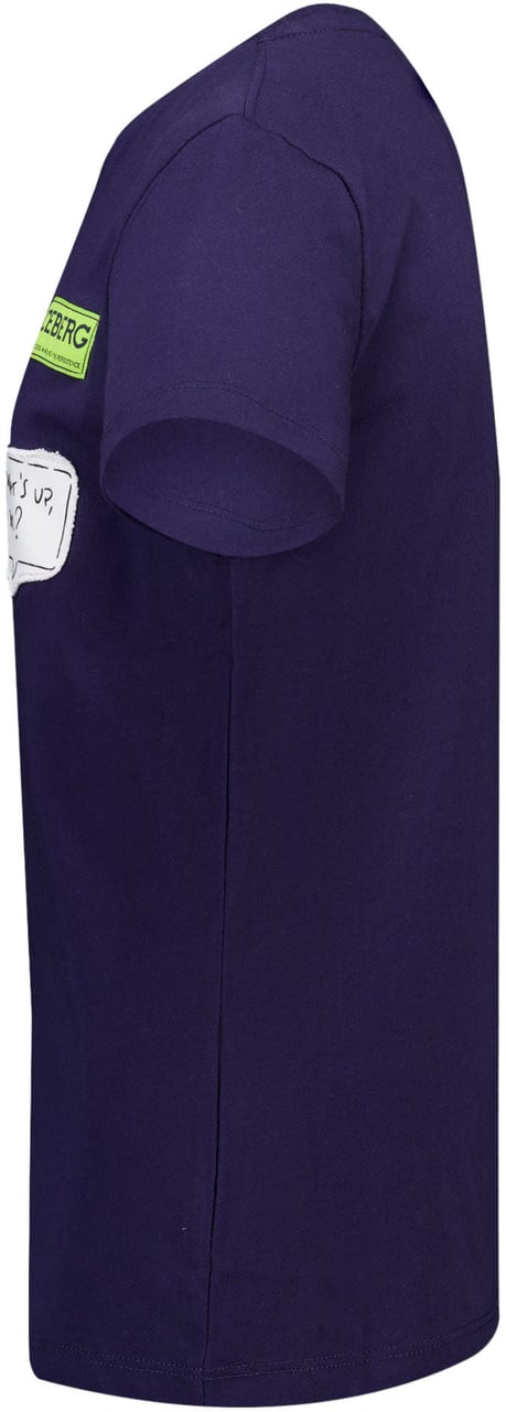 Iceberg Iceberg Kinder Jongens T-Shirt In Navy Blauw