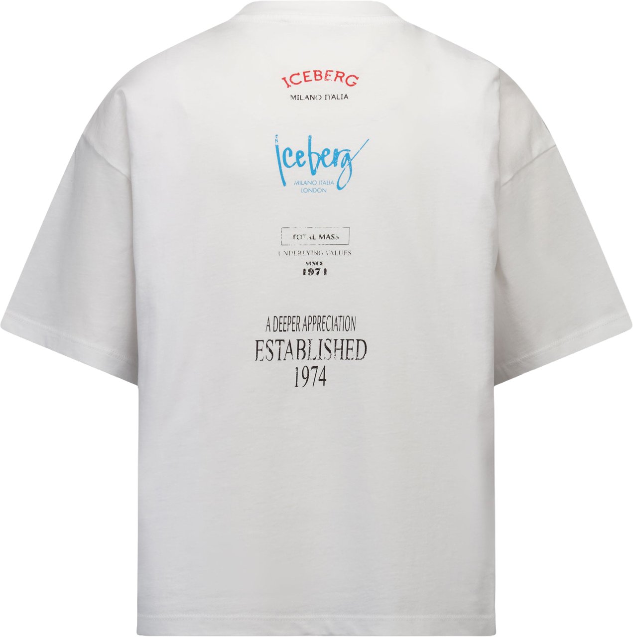 Iceberg Iceberg Kinder Jongens T-Shirt In Wit Wit