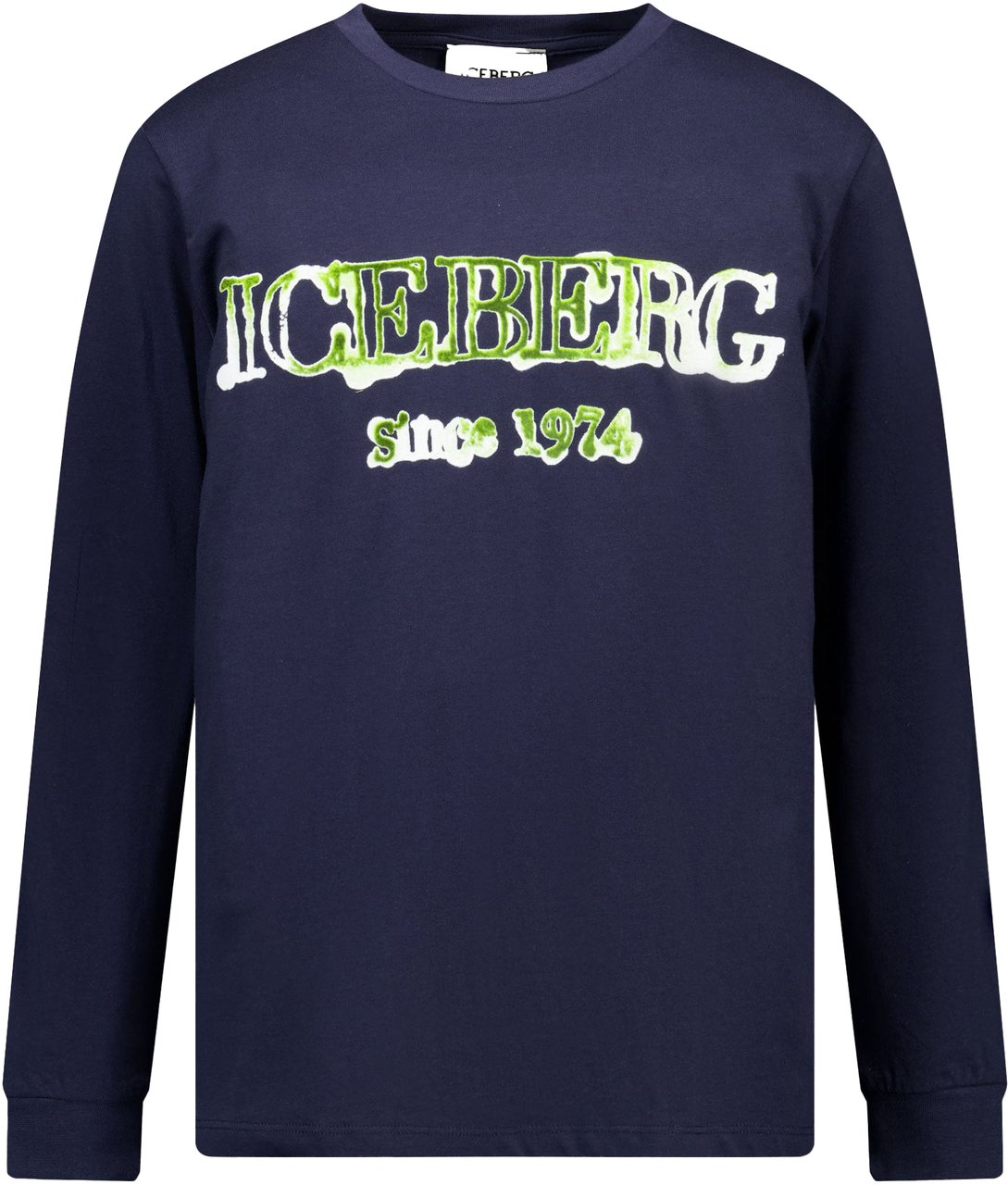 Iceberg Iceberg Kinder Jongens T-Shirt In Navy Blauw