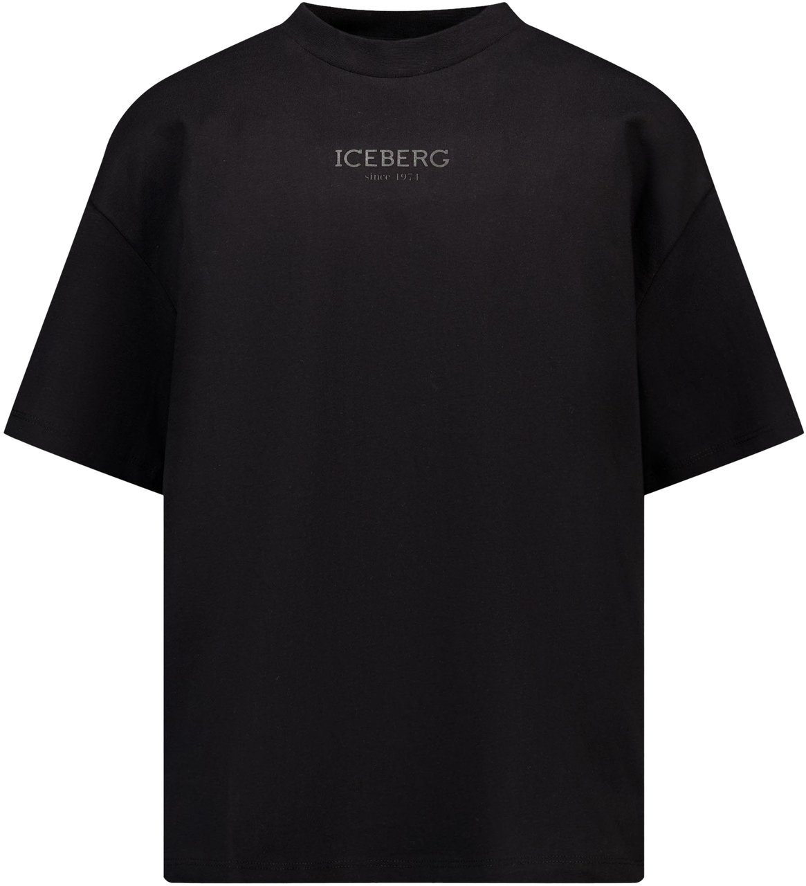 Iceberg Iceberg Kinder Jongens T-Shirt In Zwart Zwart