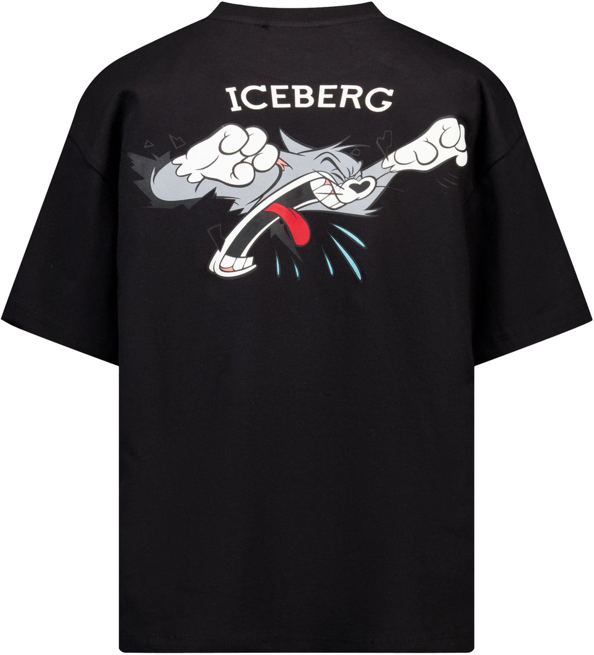 Iceberg Iceberg Kinder Jongens T-Shirt In Zwart Zwart