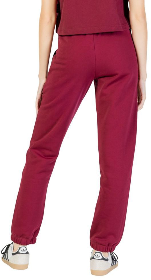 Icon Denim Icon Bordeaux Cotton Joggers (Workout Pants) Maroon