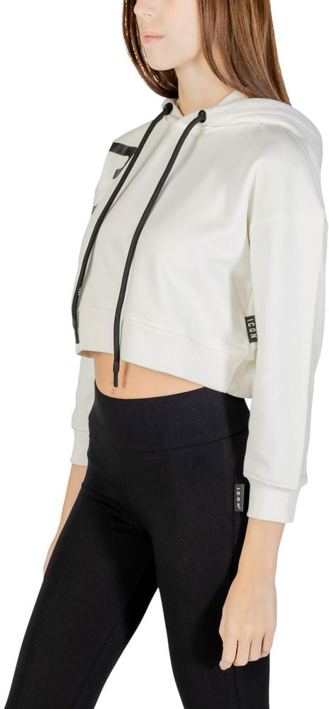 Icon Denim Icon Cream Cotton Hoodie Beige