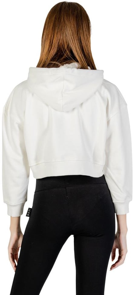Icon Denim Icon Cream Cotton Hoodie Beige