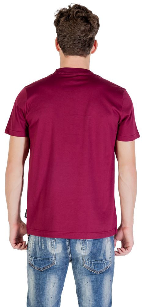 Icon Denim Icon Bordeaux Cotton T-Shirt Maroon