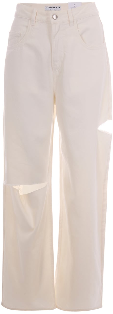 Icon Denim Jeans White Wit