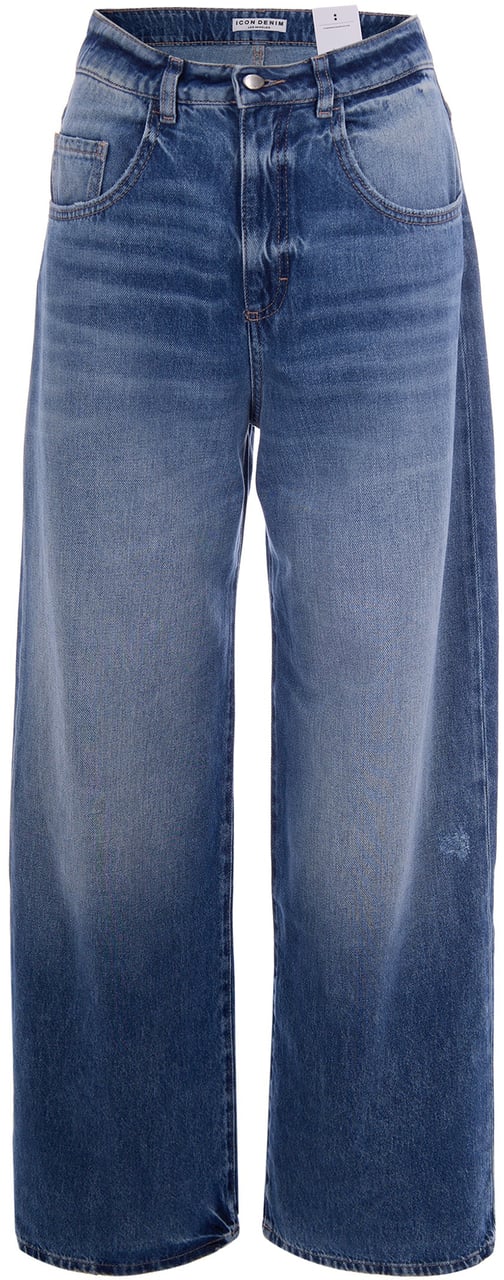 Icon Denim Jeans Eclipse Blauw
