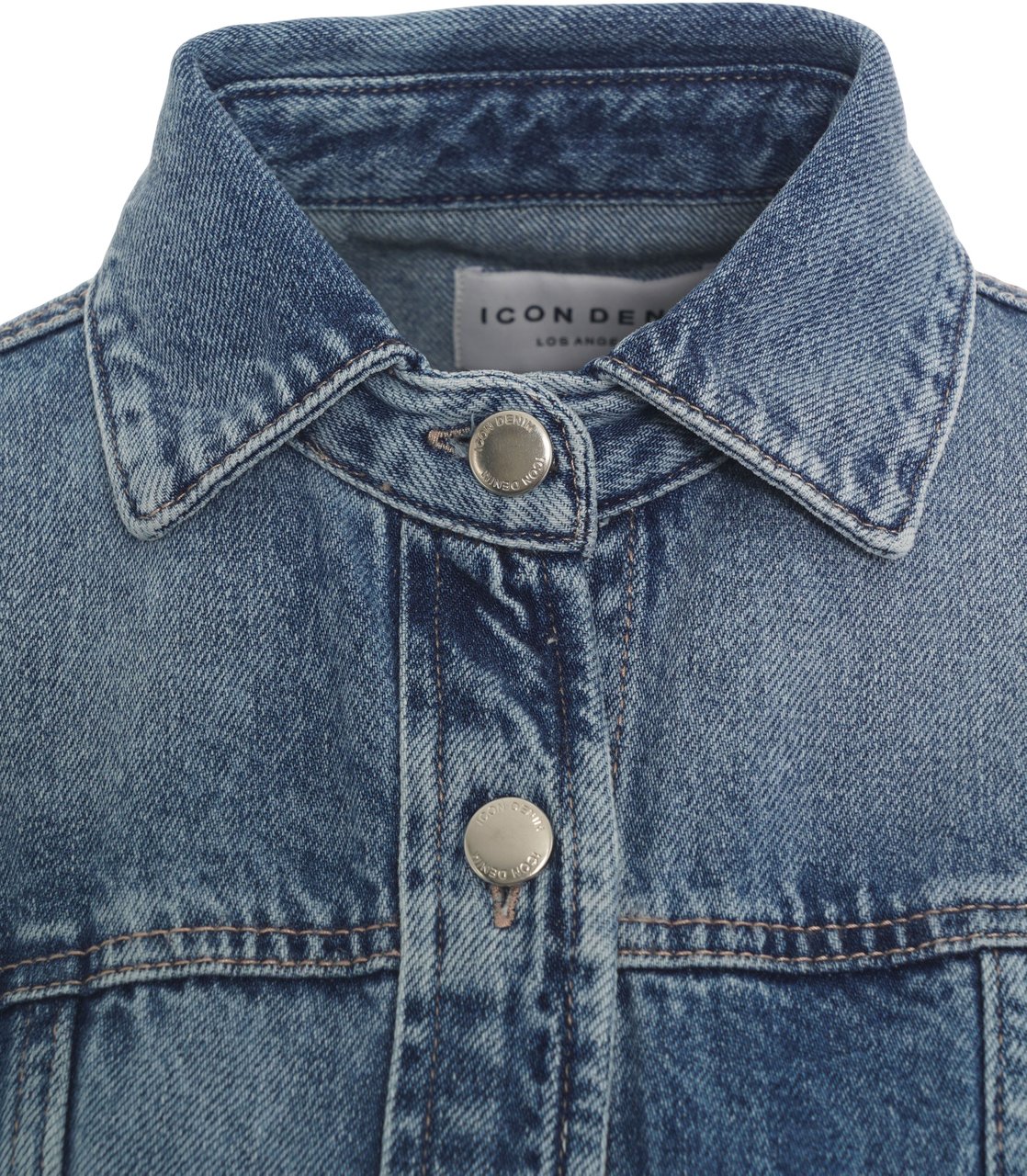 Icon Denim Denim mini dress 'Bambi' Blauw