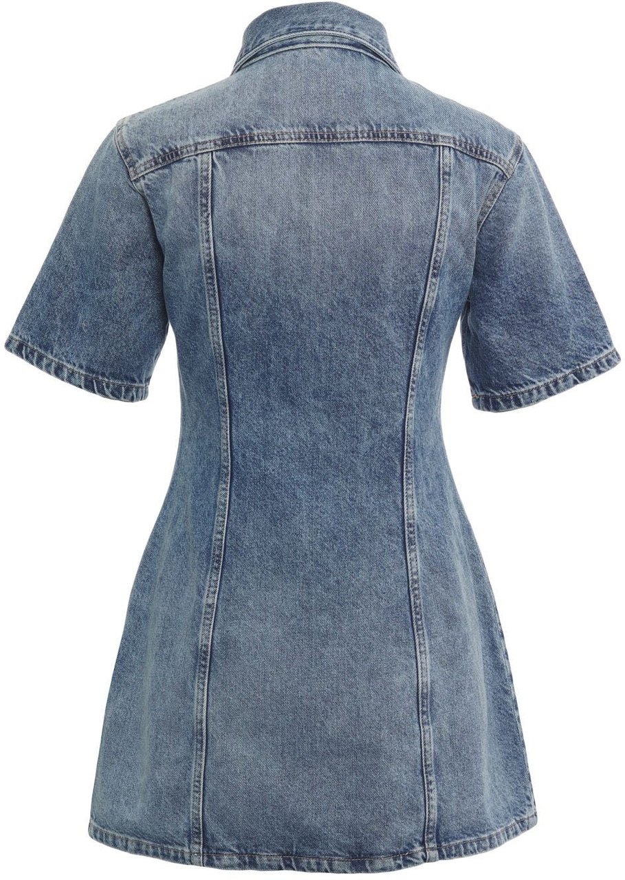 Icon Denim Denim mini dress 'Bambi' Blauw