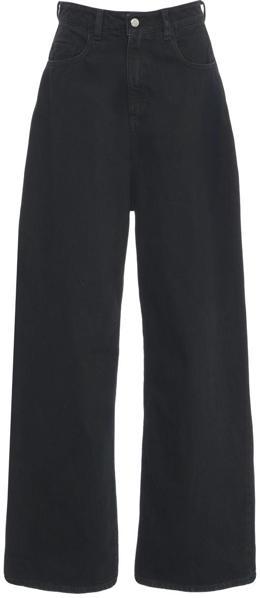 Icon Denim Wide leg jeans 'Coco' Zwart