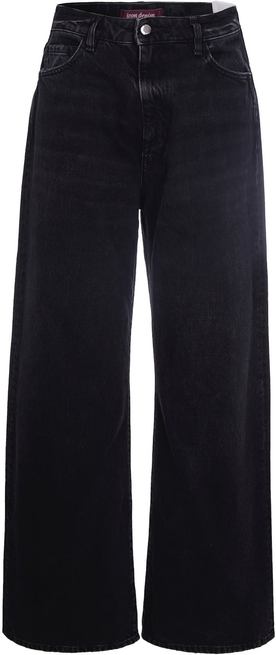 Icon Denim Jeans Graphite Black Zwart