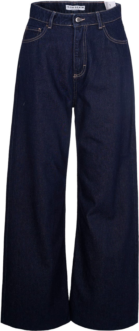 Icon Denim Jeans Indigo Raw Blauw