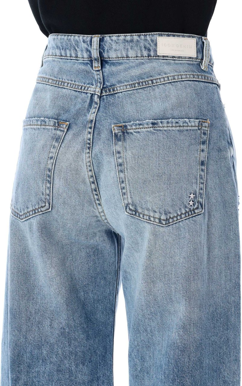 Icon Denim Debby Denim River Blauw