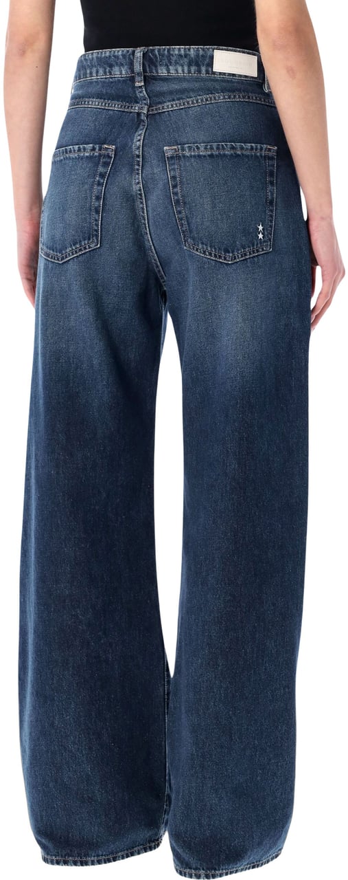 Icon Denim Icon Denim Debby wide-leg cotton jeans Blauw