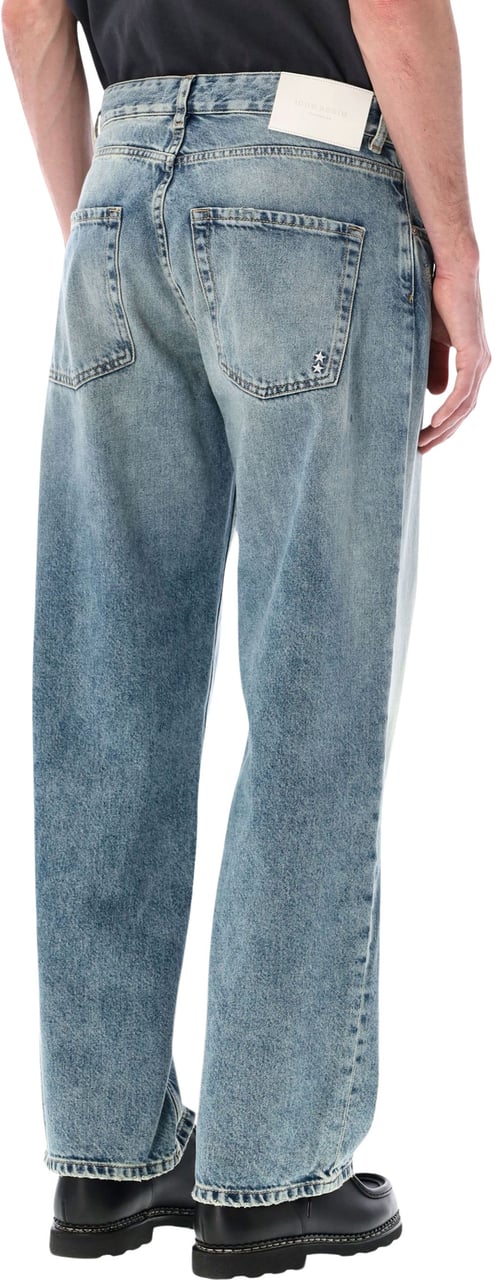 Icon Denim Will Baggy Jeans Smoke Blue Blauw