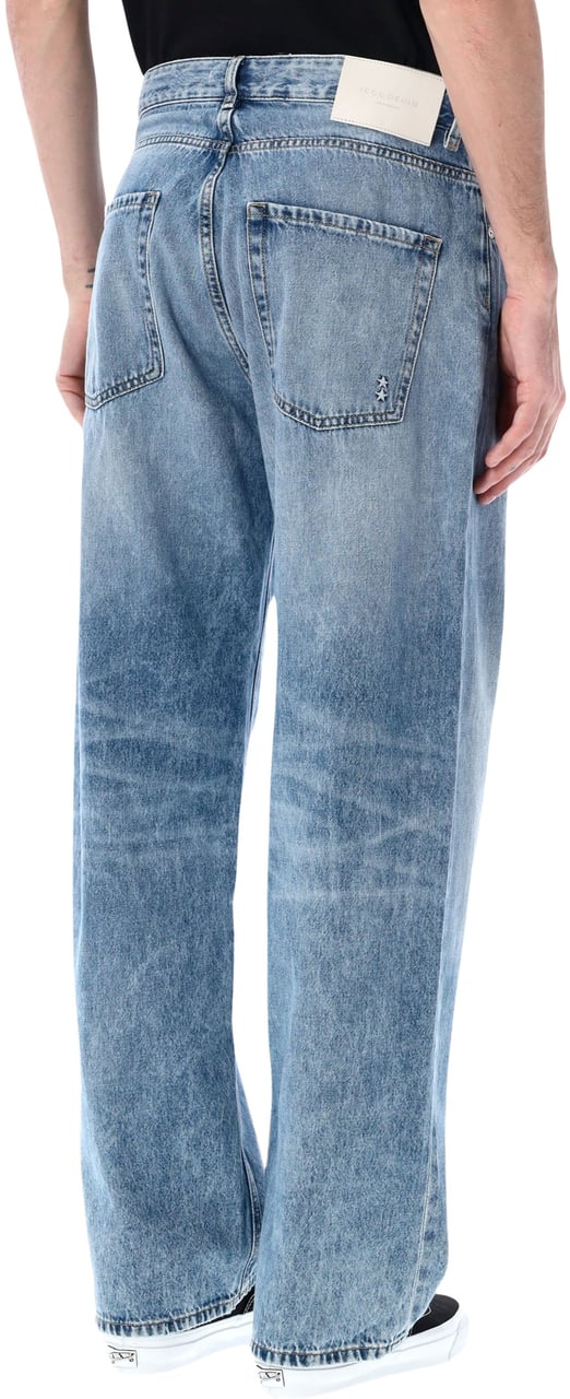 Icon Denim Will Baggy Jeans River Blauw