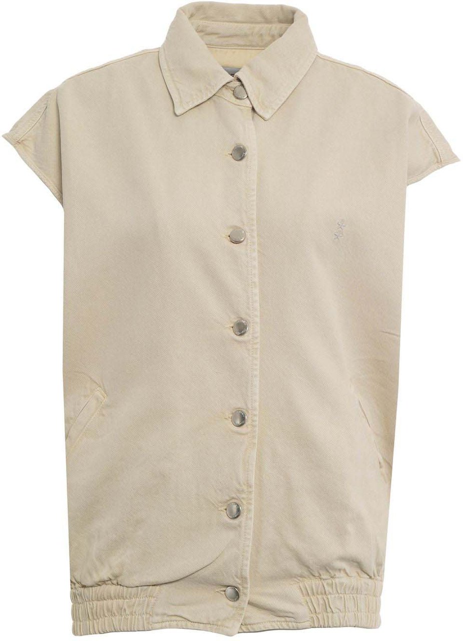 Icon Denim Denim vest 'Ines' Beige