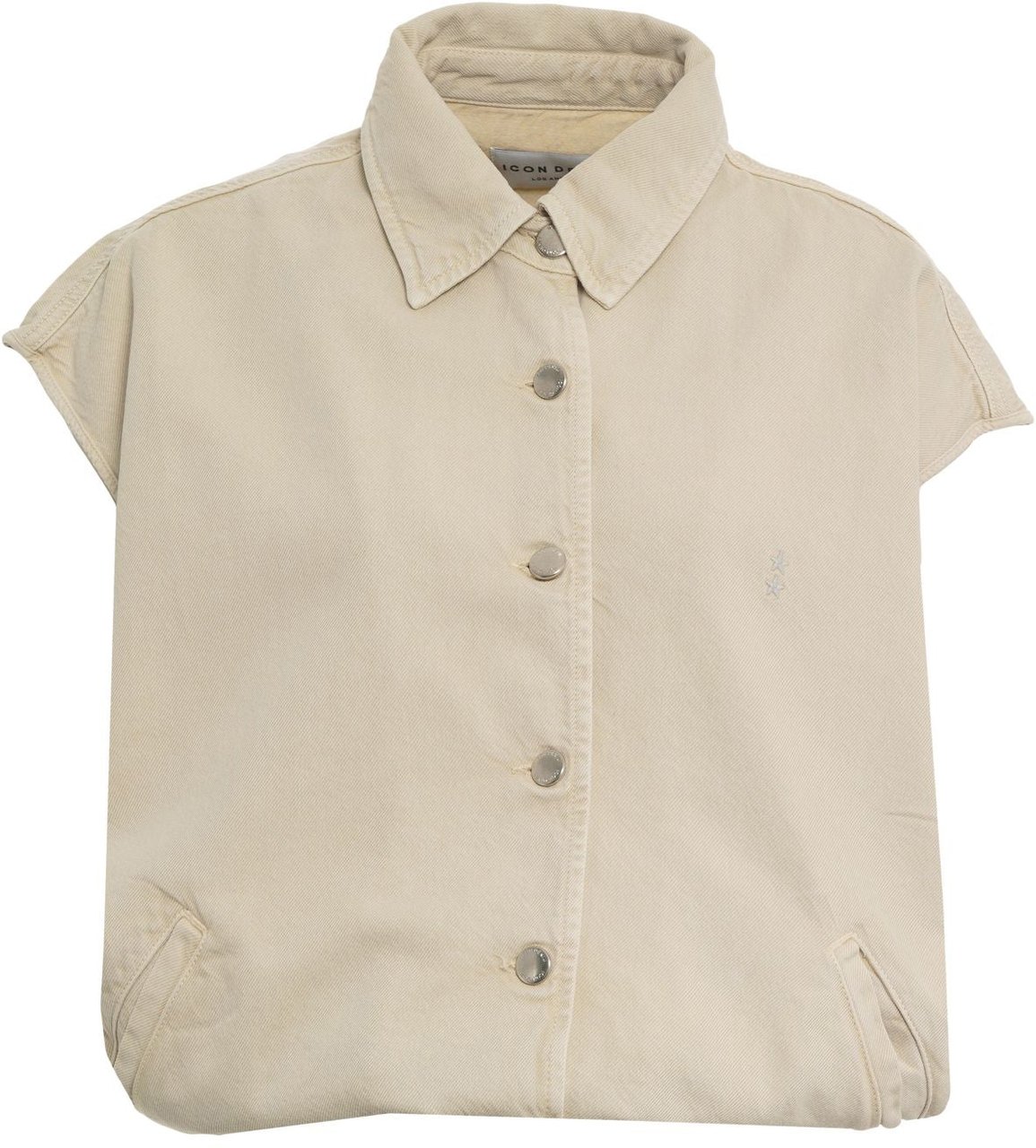 Icon Denim Denim vest 'Ines' Beige