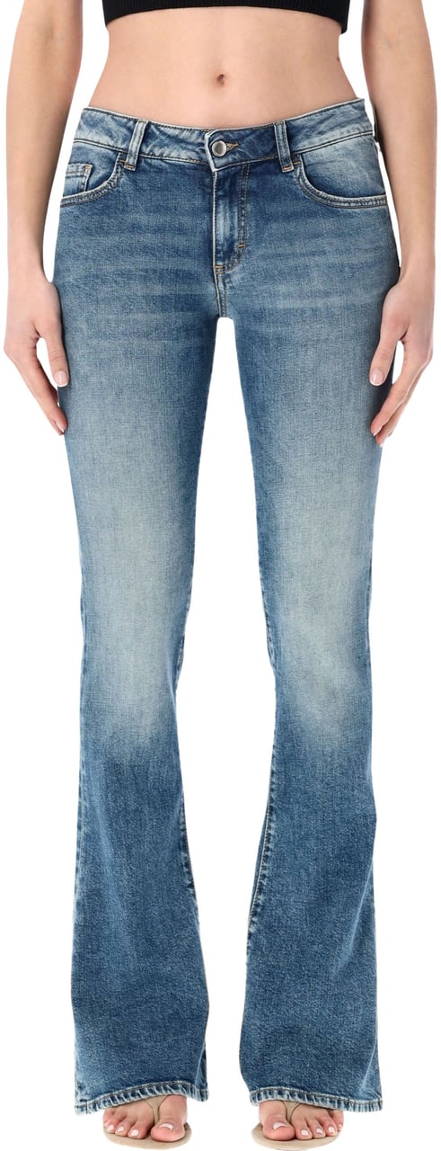 Icon Denim Kendy Denim Smoke Blue Blauw