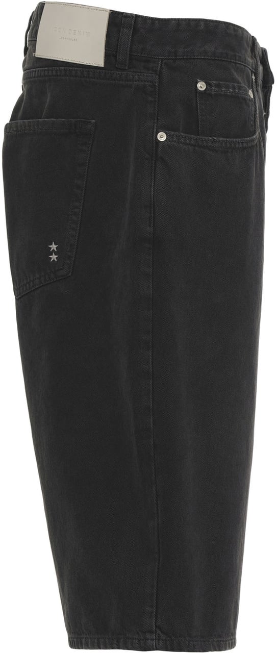 Icon Denim Denim bermudas 'Ned' Zwart
