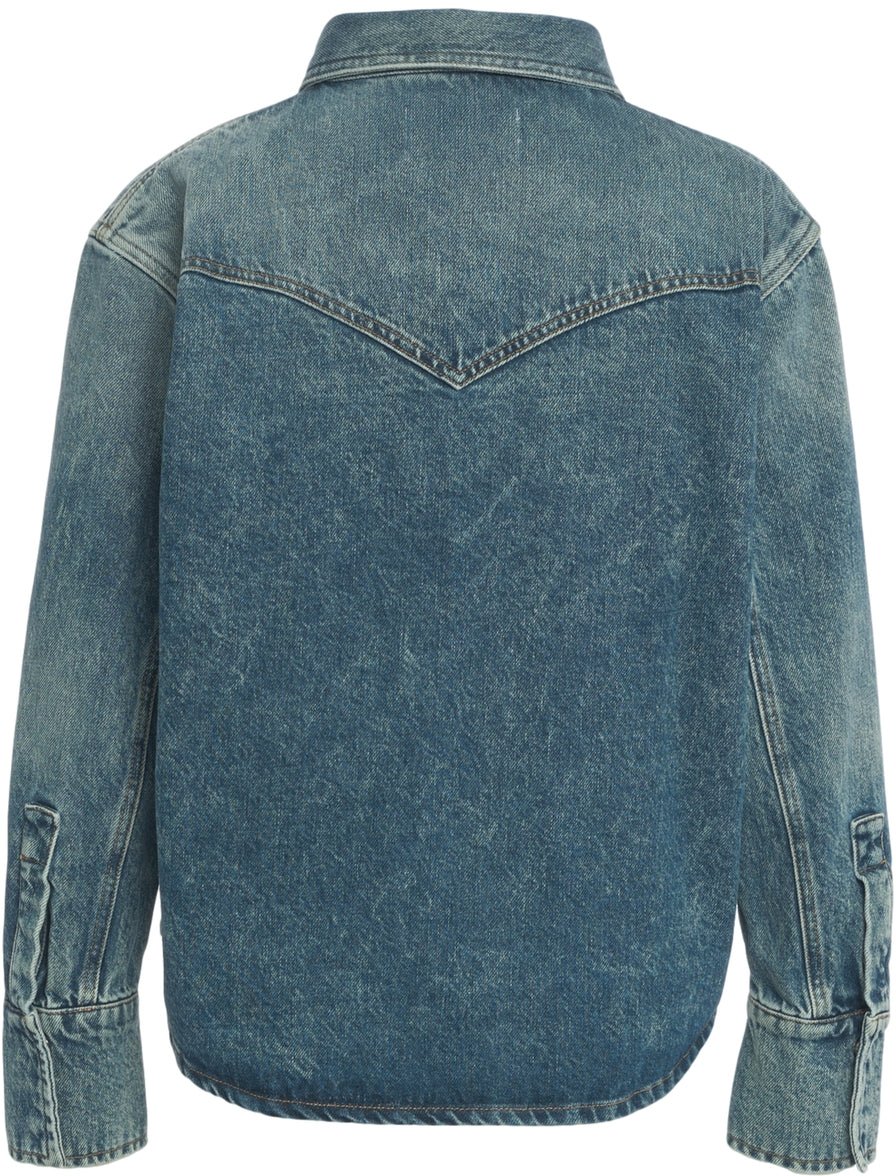Icon Denim Denim overshirt 'Norah' Blauw