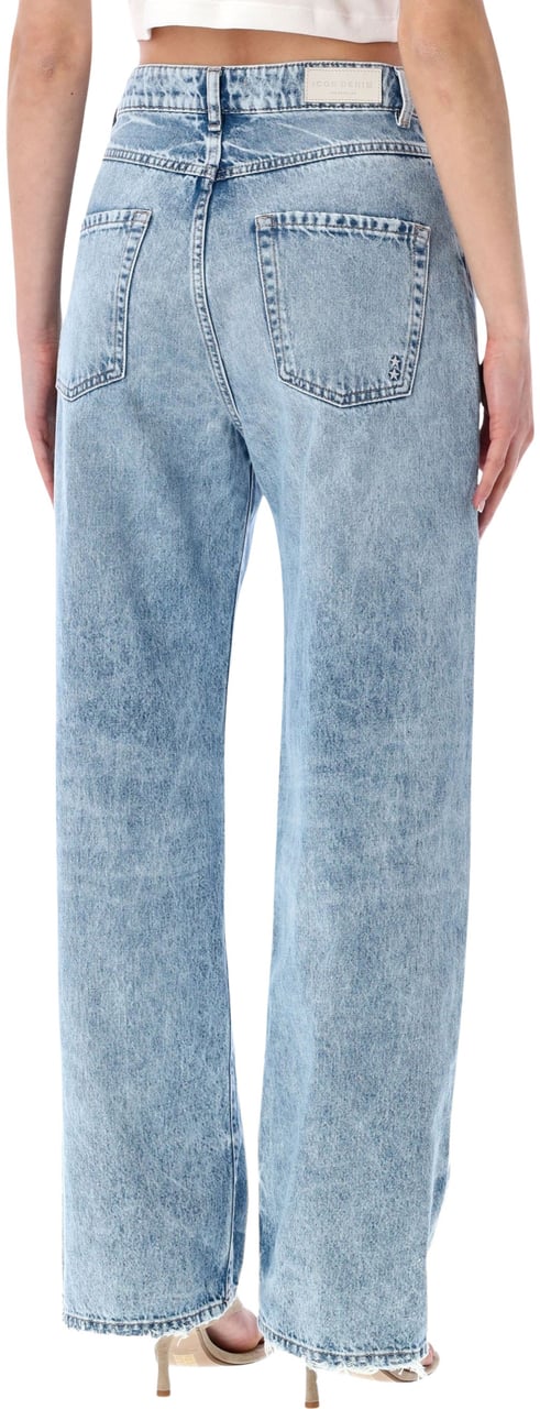 Icon Denim Poppy Denim Arid Blue Blauw