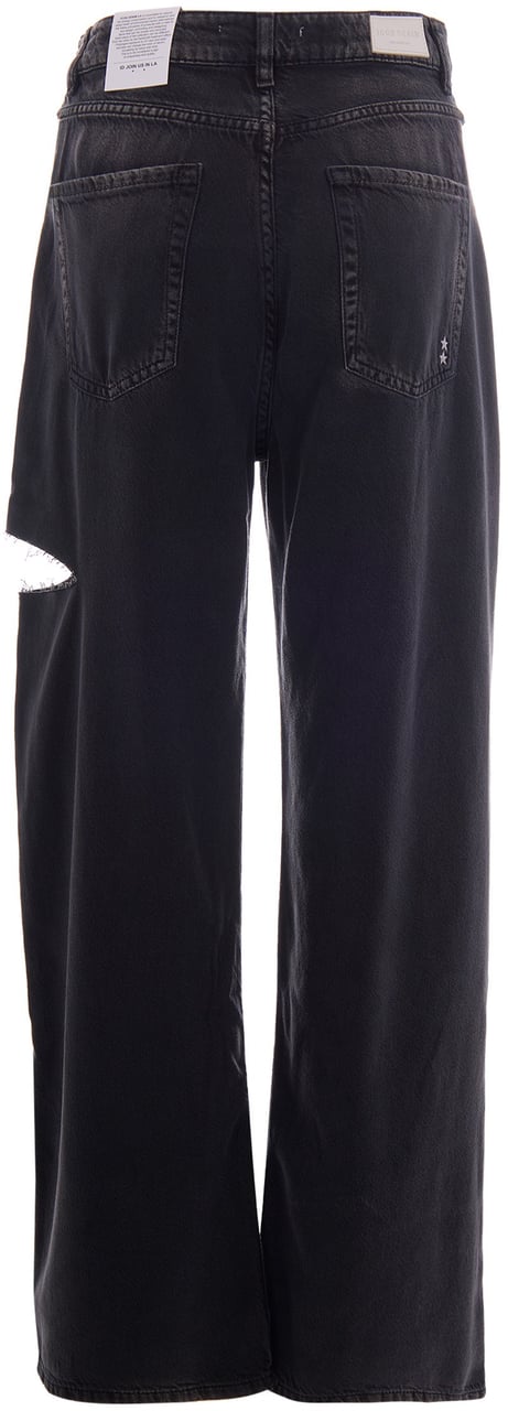 Icon Denim Jeans Black Zwart