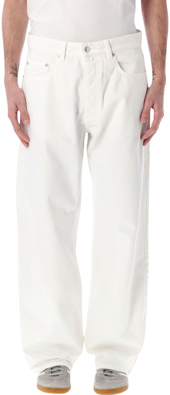 Icon Denim Will Baggy Jeans Bianco Wit