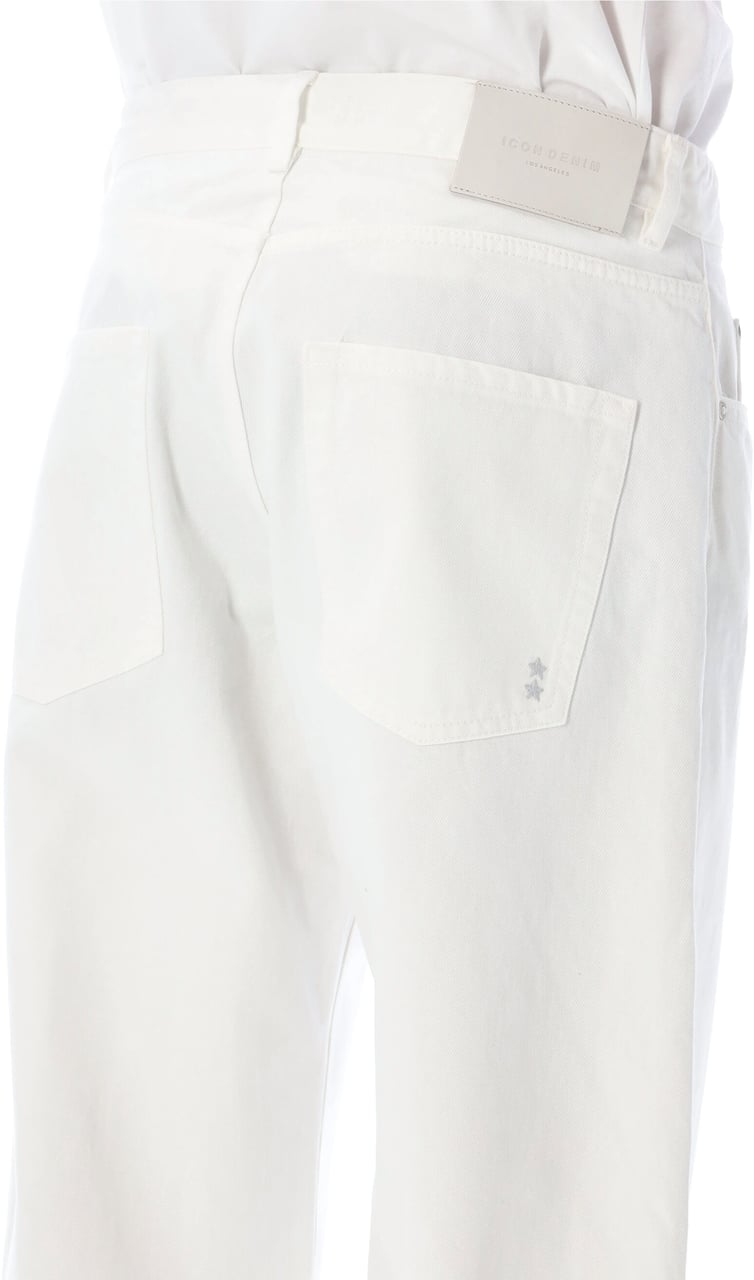 Icon Denim Will Baggy Jeans Bianco Wit