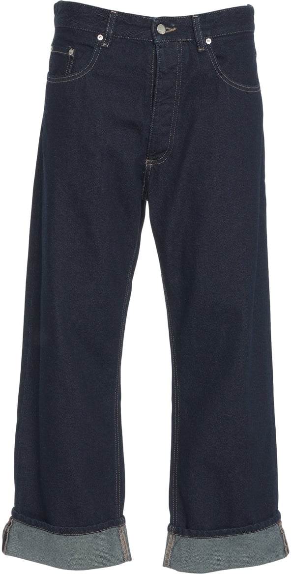 Icon Denim Straight cut jeans 'Ross' Blauw
