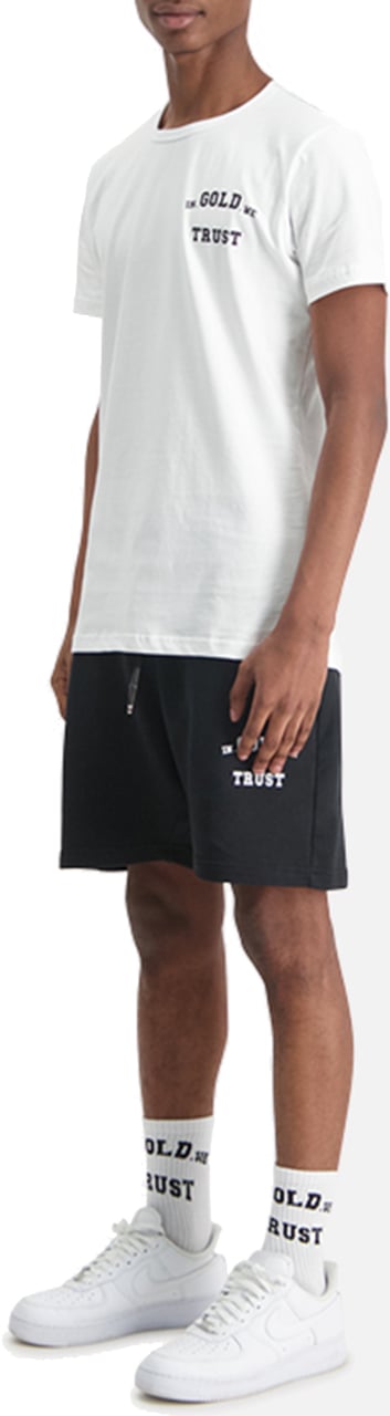In Gold We Trust 3-pack T-shirts White Wit