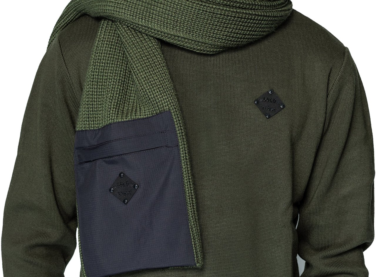 In Gold We Trust The Nada Duffel Bag Groen