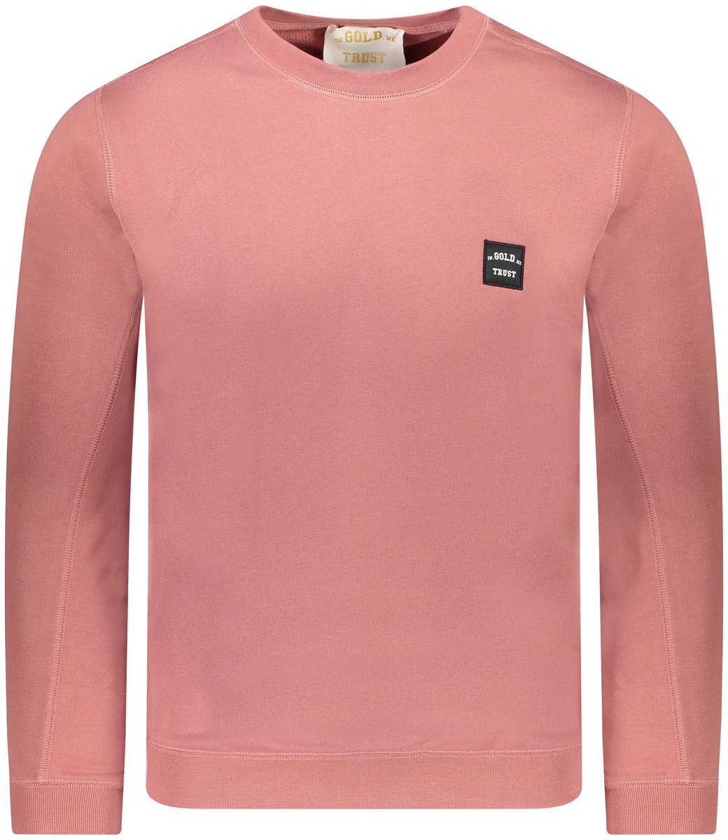 In Gold We Trust Sweater Roze Roze
