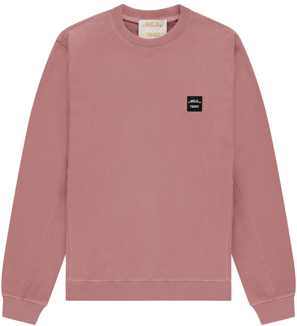 In Gold We Trust Sweater Roze Roze