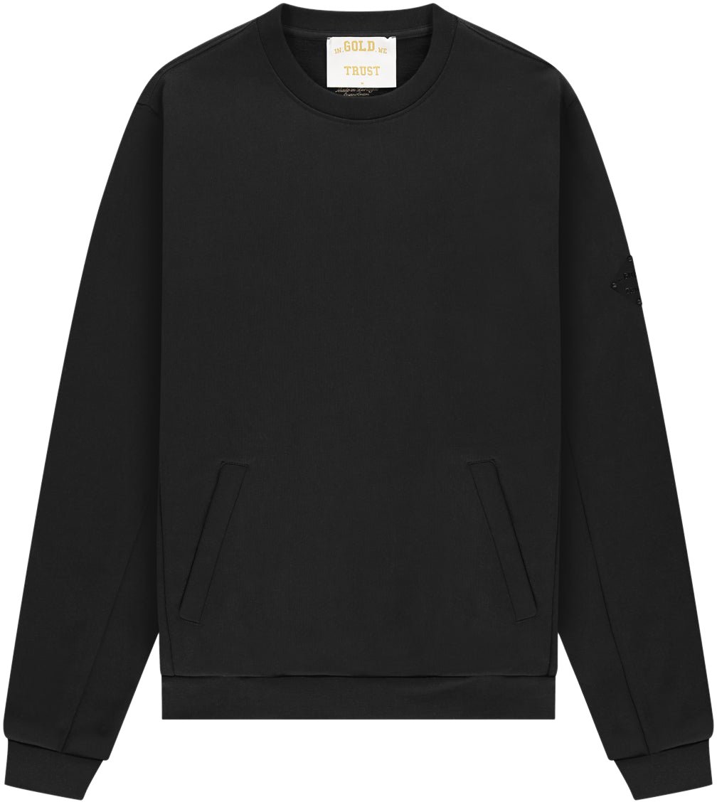 In Gold We Trust The Heart Jet Black Zwart